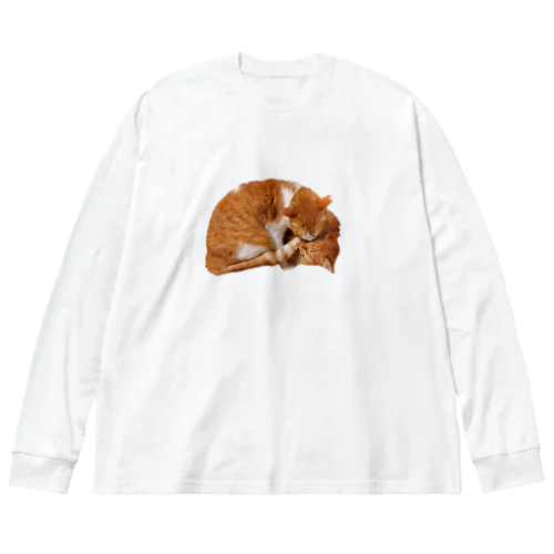 かぶとちょも　いちゃいちゃver ビッグシルエットロングスリーブTシャツ