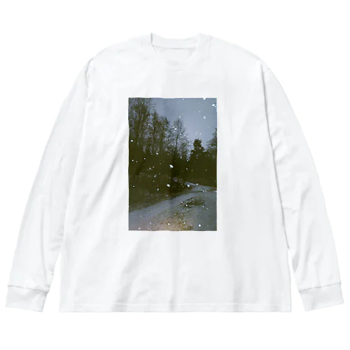 フィンランドの雪 Big Long Sleeve T-Shirt