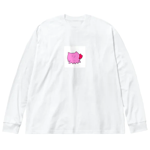 ぷにダコTシャツ Big Long Sleeve T-Shirt