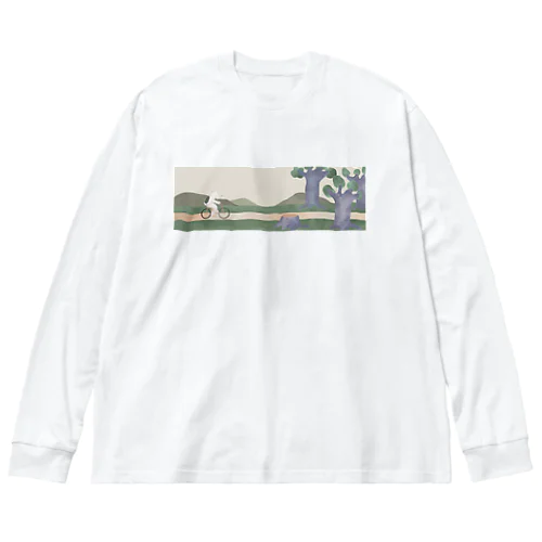 じてんしゃこぎこぎ Big Long Sleeve T-Shirt