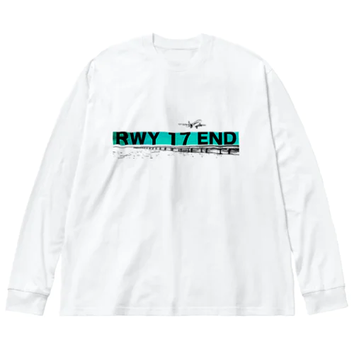 宮古島　17ENDデザイン ビッグシルエットロングスリーブTシャツ