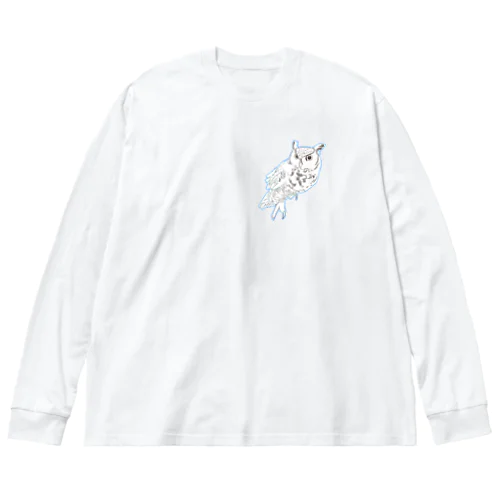 福ロウ ビッグシルエットロングスリーブTシャツ