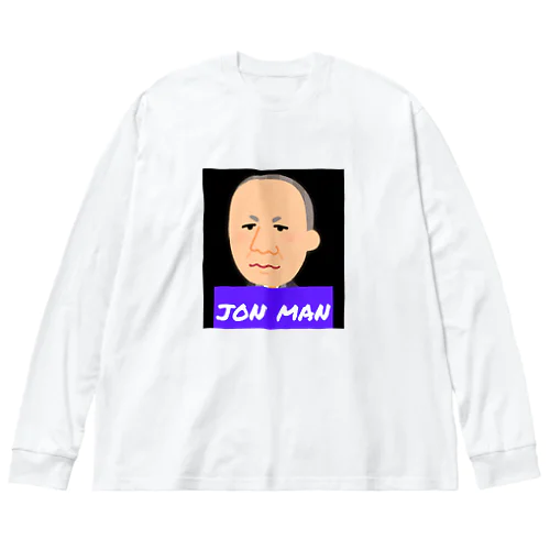 広島のジョン万次郎ぐっず Big Long Sleeve T-Shirt