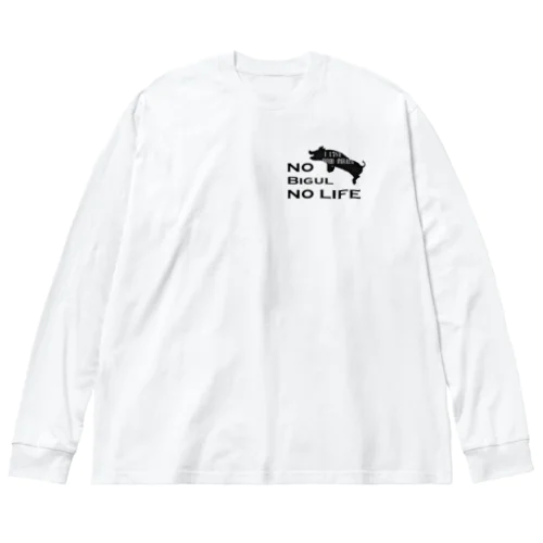 NO BIGUL NO LIFE ビッグシルエットロングスリーブTシャツ