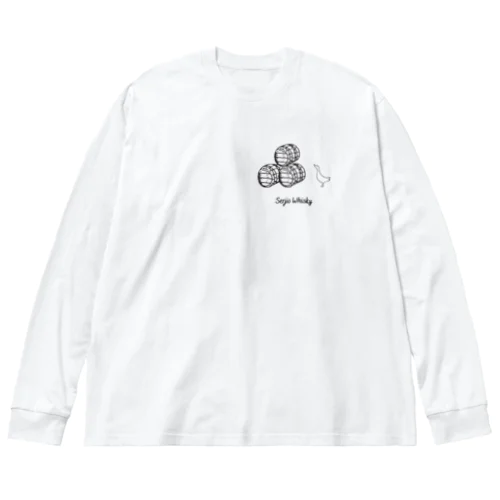 Whisky Goose Big Long Sleeve T-Shirt