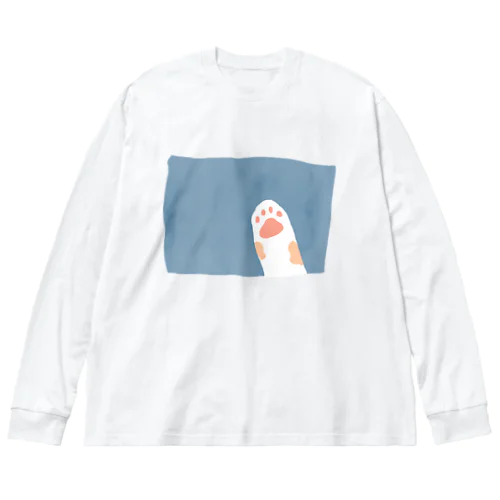 ねこのて（茶トラ） Big Long Sleeve T-Shirt