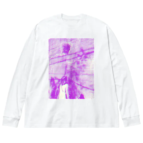 The Wall & Girl  Big Long Sleeve T-Shirt