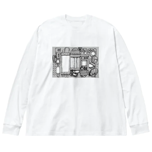 培養液 ビッグシルエットロングスリーブTシャツ