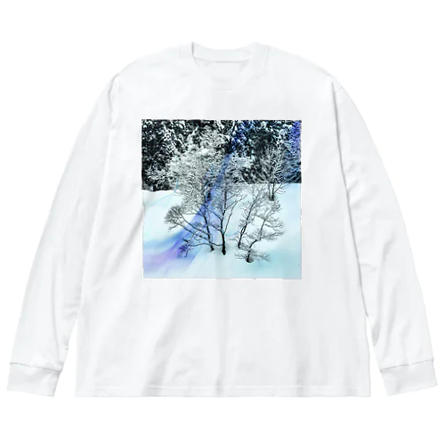 冬の森 ビッグシルエットロングスリーブTシャツ