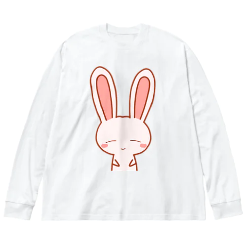 ゆるい和み兎（なごみうさぎ） Big Long Sleeve T-Shirt