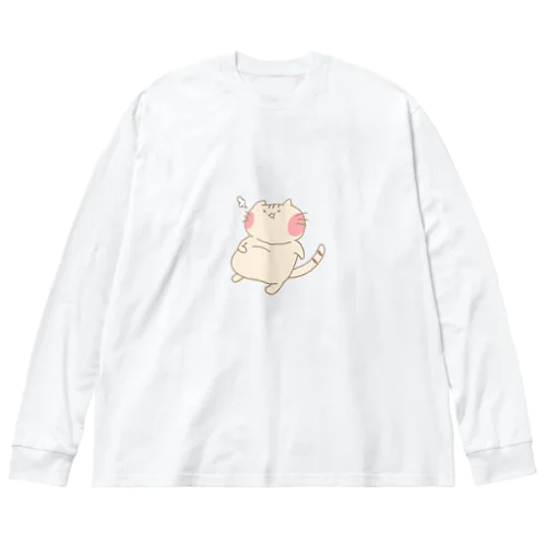 おもちねこ Big Long Sleeve T-Shirt