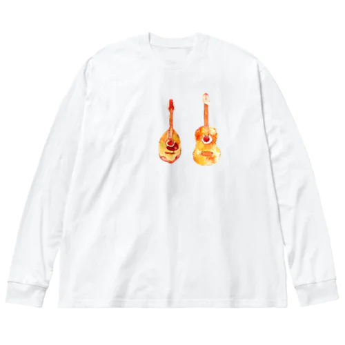 マンドリンとギター Big Long Sleeve T-Shirt