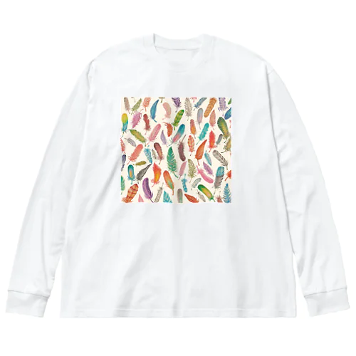 空想羽根コレクション Big Long Sleeve T-Shirt