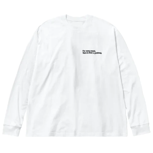 予言 ビッグシルエットロングスリーブTシャツ