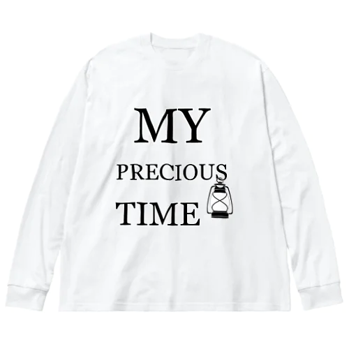 MY PRECIOUS TIME ビッグシルエットロングスリーブTシャツ