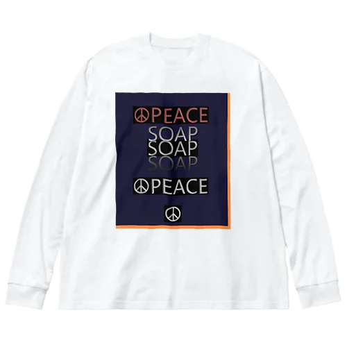 Peace SOAP Peace ビッグシルエットロングスリーブTシャツ