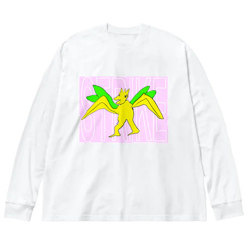 友人の描いたポ〇モン Big Long Sleeve T-Shirt