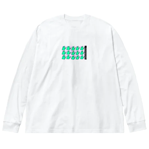 パチモンねこねこ（顔色がちょっと悪い） Big Long Sleeve T-Shirt