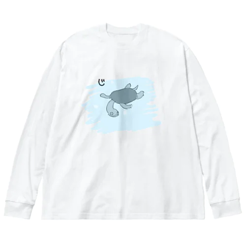 じーべんろっくながくびがめ Big Long Sleeve T-Shirt