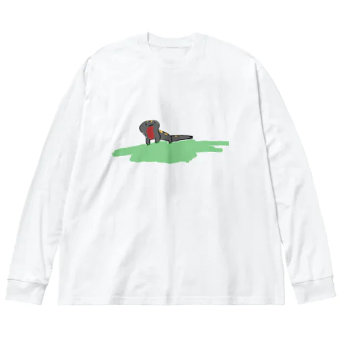 しりけんいもり Big Long Sleeve T-Shirt