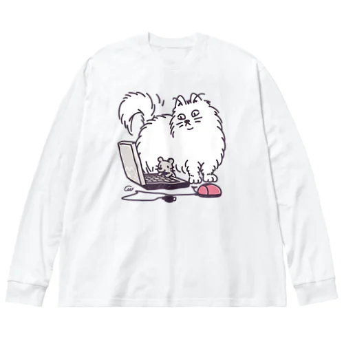 ワールドワイドでCHU ビッグシルエットロングスリーブTシャツ