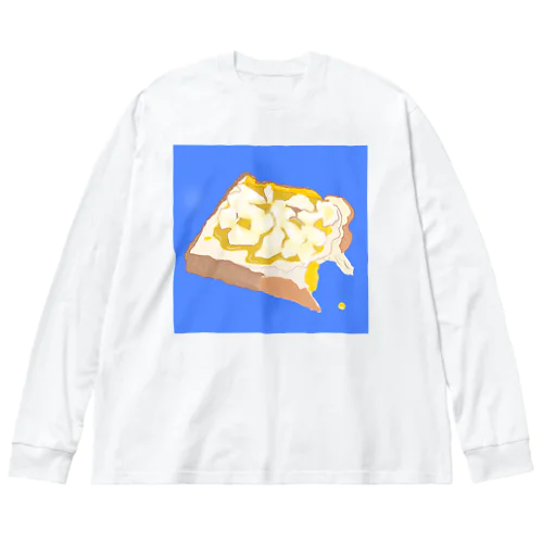 チーズはちみつのせ Big Long Sleeve T-Shirt