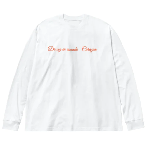 一期一会　コラソン Big Long Sleeve T-Shirt