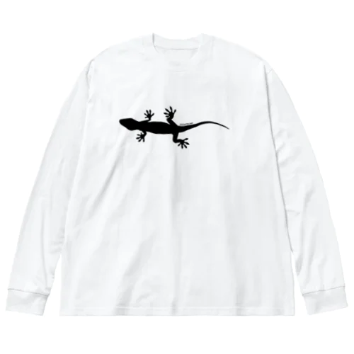 lizard（ヤモリ ビッグシルエットロングスリーブTシャツ