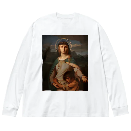 聖モニカと風景 Big Long Sleeve T-Shirt
