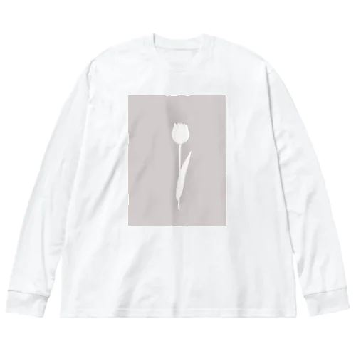 Tulip silhouette ビッグシルエットロングスリーブTシャツ