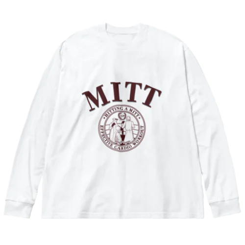 MITT カレッジロゴ ビッグシルエットロングスリーブTシャツ