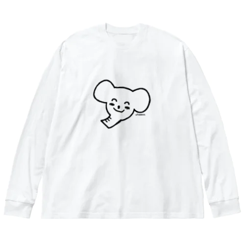 ゾウさん Big Long Sleeve T-Shirt