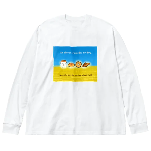 美しい故郷 ビッグシルエットロングスリーブTシャツ