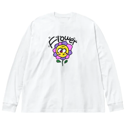 Flower🌼🌼 ビッグシルエットロングスリーブTシャツ