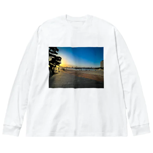 お台場海浜公園 ビッグシルエットロングスリーブTシャツ