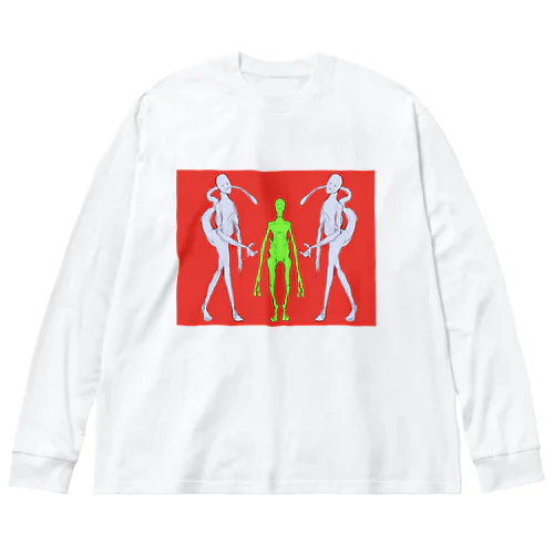 宇宙人君たち Big Long Sleeve T-Shirt