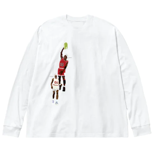 バスケ、いやハクサイ!? Big Long Sleeve T-Shirt