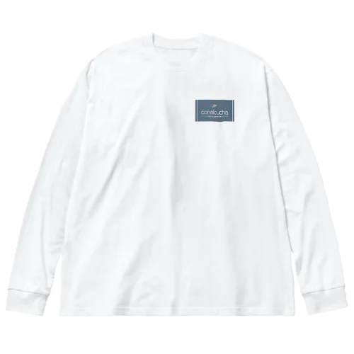 conakucha(コナクチャ)ブルーグレーカラー ビッグシルエットロングスリーブTシャツ