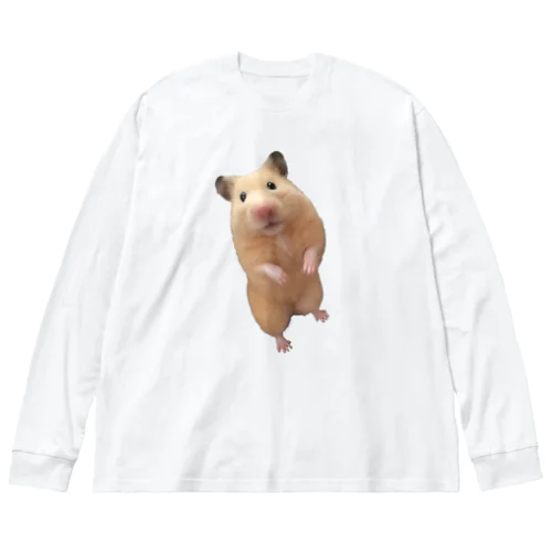 キンクマハムスターふろちゃん ビッグシルエットロングスリーブTシャツ