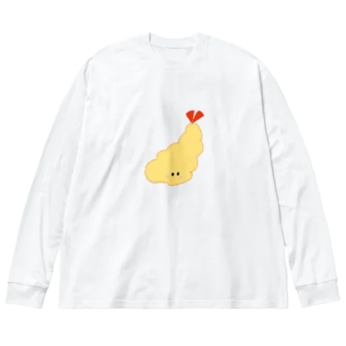 えび天ちゃん ビッグシルエットロングスリーブTシャツ