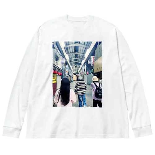 治安維持法 Big Long Sleeve T-Shirt