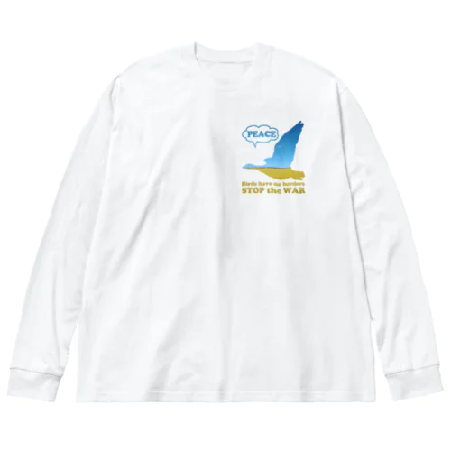 平和を願う（寄付付き商品） Big Long Sleeve T-Shirt