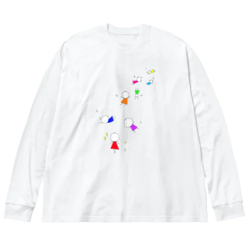 七転八起 Big Long Sleeve T-Shirt