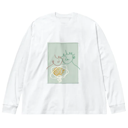 わたしたち ビッグシルエットロングスリーブTシャツ