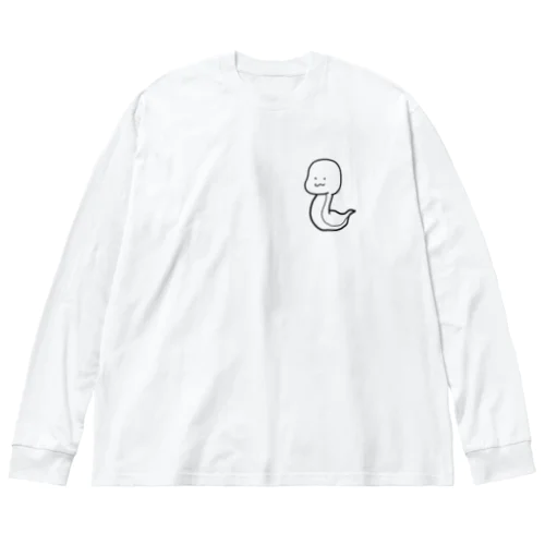 蛇之助 루즈핏 롱 슬리브 티셔츠