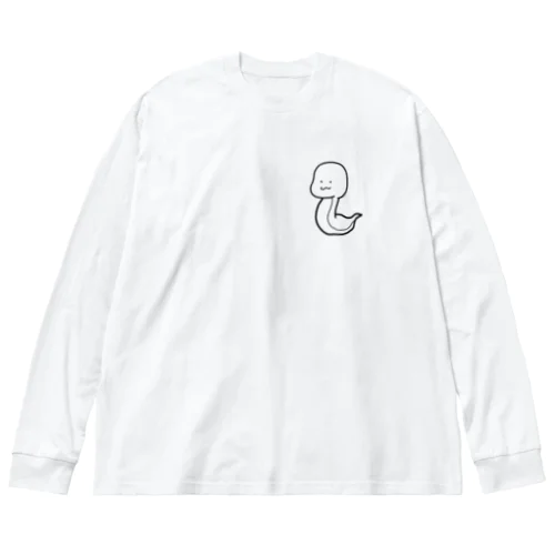 蛇之助 Big Long Sleeve T-Shirt