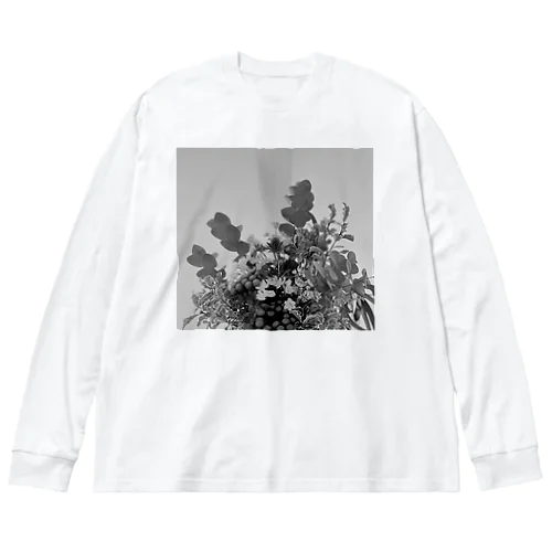 エリンジウム花束 ビッグシルエットロングスリーブTシャツ