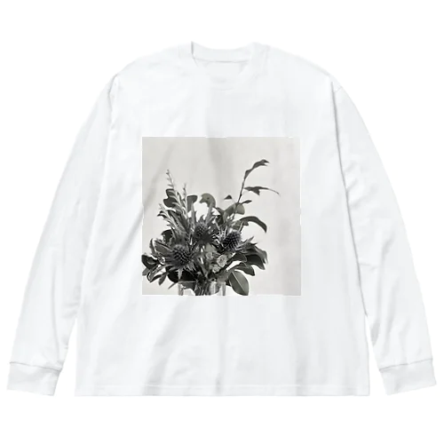 エリンジウム小さい花束 Big Long Sleeve T-Shirt