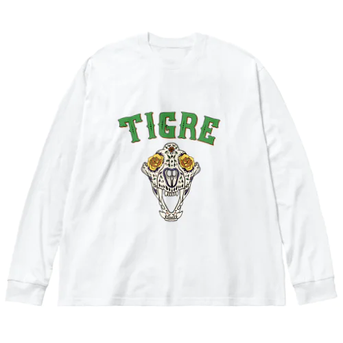 Mexican Tigre Big Long Sleeve T-Shirt