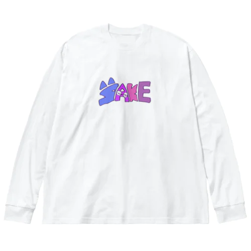 SAKE　 루즈핏 롱 슬리브 티셔츠